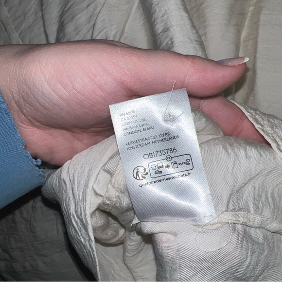 Anthropologie The Dylon Long-Sleeve Wide-Placket Top Medium NWT - Picture 7 of 7